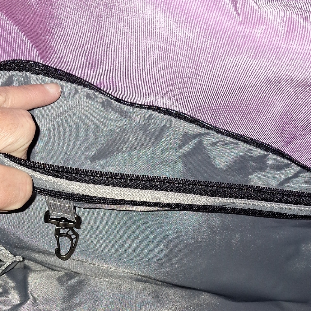 Victorinox Purple and Gray Messenger Bag/Computer Bag - Picture 8 of 12